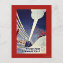 Recherche de sking cartes postales Vintage