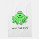 Recherche de grenouille cuisine linges Vert