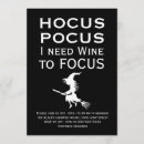 Recherche de hocus pocus invitations Drôle