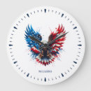 Recherche de amérique horloges Patriotique