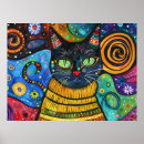 Recherche de ma couleur posters Psychédélique