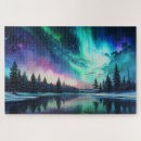 Recherche de aurora borealis puzzles Noël