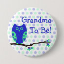 Recherche de hiboux badges Baby shower