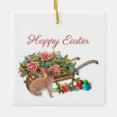 Recherche de lapin rose ornements Vintage