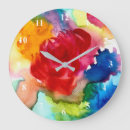 Recherche de art abstrait horloges Rose