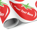 Recherche de tomate rouge papier cadeau Végétarien