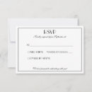 Recherche de minimalist mariage cartons réponses Rsvp