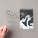 Recherche de engagement photo mariage invitations Minimaliste