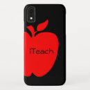 Recherche de pomme rouge iphone coques Enseignant