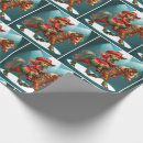 Recherche de cheval de noël papier cadeau Pour enfants