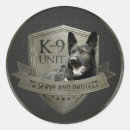 Recherche de k 9 autocollants Chien de berger allemand