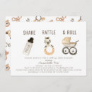 Recherche de rattle baby shower invitations Pour elle