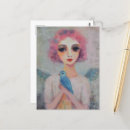 Recherche de ange bleu cartes postales Ai généré