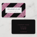 Recherche de rayure diagonale cartes visite Rose