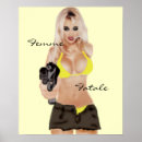 Recherche de femme fatale posters Fumer et les armes