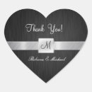 Recherche de noir et argent autocollants Monogramme