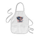 Recherche de liberté enfant tabliers Drapeau américain