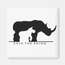 Recherche de rhinocéros magnets Safari