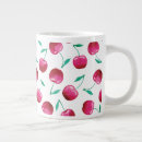 Recherche de motif cerise tasses Aquarelle