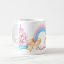 Recherche de licorne arc en ciel tasses Rose