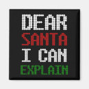 Recherche de liste de père noël magnets Drôle