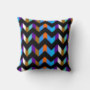 Recherche de rayures chevron coussins Abstrait