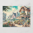 Recherche de café cartes postales Aquarelle