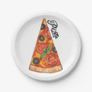 Recherche de fromage assiettes en papier Tomate