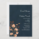 Recherche de orange turquoise mariage invitations Simple
