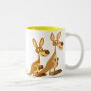 Recherche de kangourou drôle tasses Bande dessinée