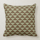 Recherche de triangle coussins Brun