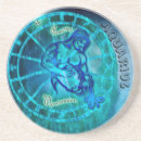 Recherche de nouvel âge dessous de verres Zodiaque