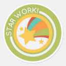 Recherche de travail scolaire autocollants Enseignant