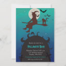 Recherche de balai de sorcières invitations Chauves souris