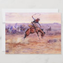 Recherche de paysage occidental vœux cartes Cheval