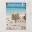 Recherche de château de sable cartes postales Tropical