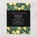 Recherche de motif de fruit invitations Citron
