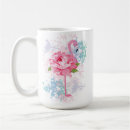Recherche de oiseau flamant tasses Rose