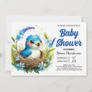 Recherche de nest baby shower invitations Aquarelle