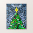 Recherche de arbre puzzles Étoile de noël