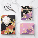 Recherche de motif de japonais papier cadeau Fleur