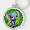 Recherche de éléphant de bébé porteclés Kawaii