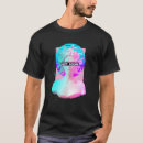 Recherche de vaporwave statue tshirts Rétro