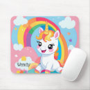 Recherche de licorne rose tapis souris Tendance