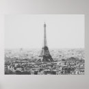 Recherche de tour eiffel noir et blanc posters Français