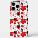 Recherche de coccinelle rouge iphone coques Motif