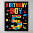 Recherche de garçon posters Anniversaire