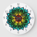 Recherche de henné horloges Mandala