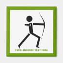 Recherche de silhouette magnete Tir à l'arc