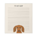 Recherche de chien blocsnotes Dachshund